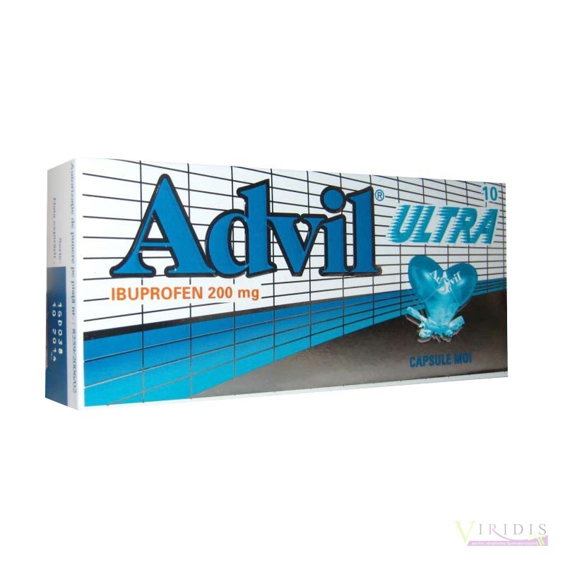 Advil Ultra 200mg x 10 Capsule moi