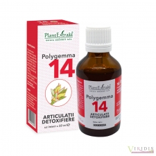 Produse naturiste Polygemma 14 - Articulatii detoxifiere, 50 ml