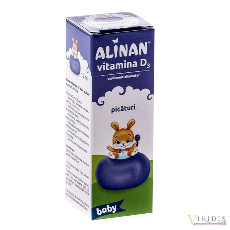 Alinan Kids - Vitamina D3 - 10ml 