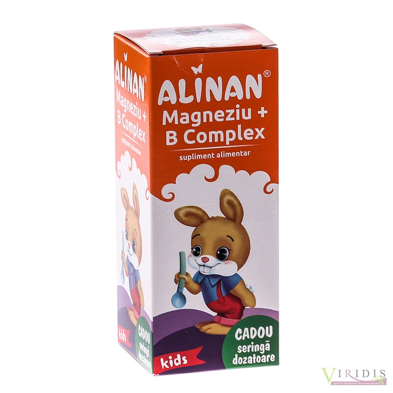 Alinan Kids- Mg+B Complex  - Sirop  150ml