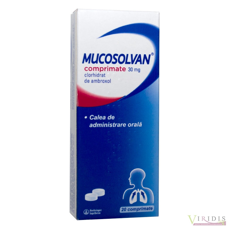 Mucosolvan 30mg Compr. x 20 Comprimate