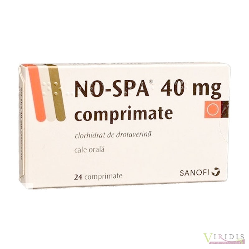 No - Spa 40 Mg x 24 Comprimate