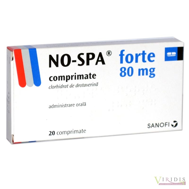 No - Spa Forte 80mg x 24 Comprimate