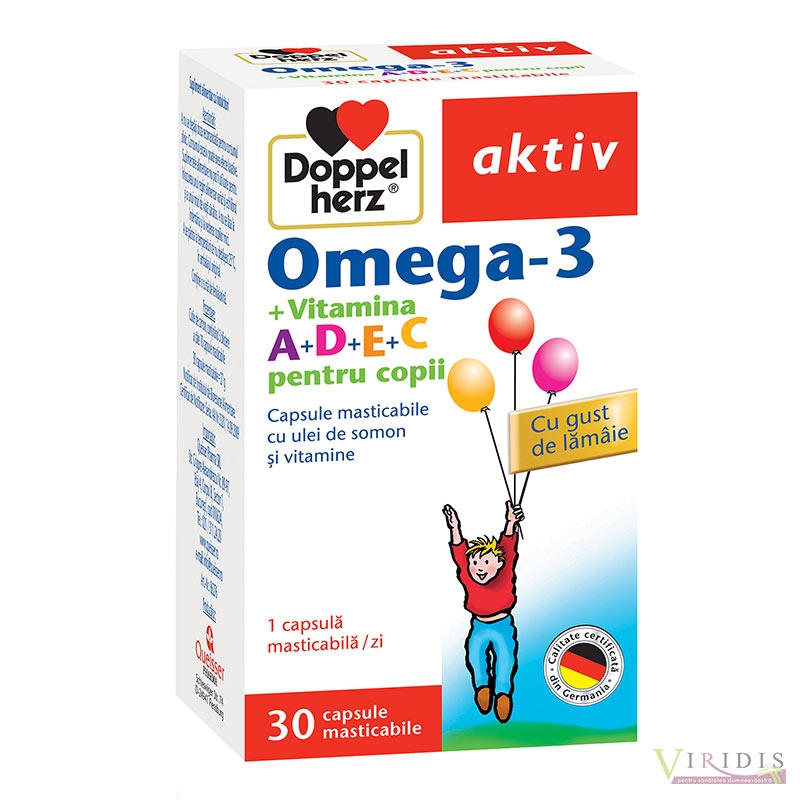 Omega 3 Copii - Doppelherz - 30 Capsule