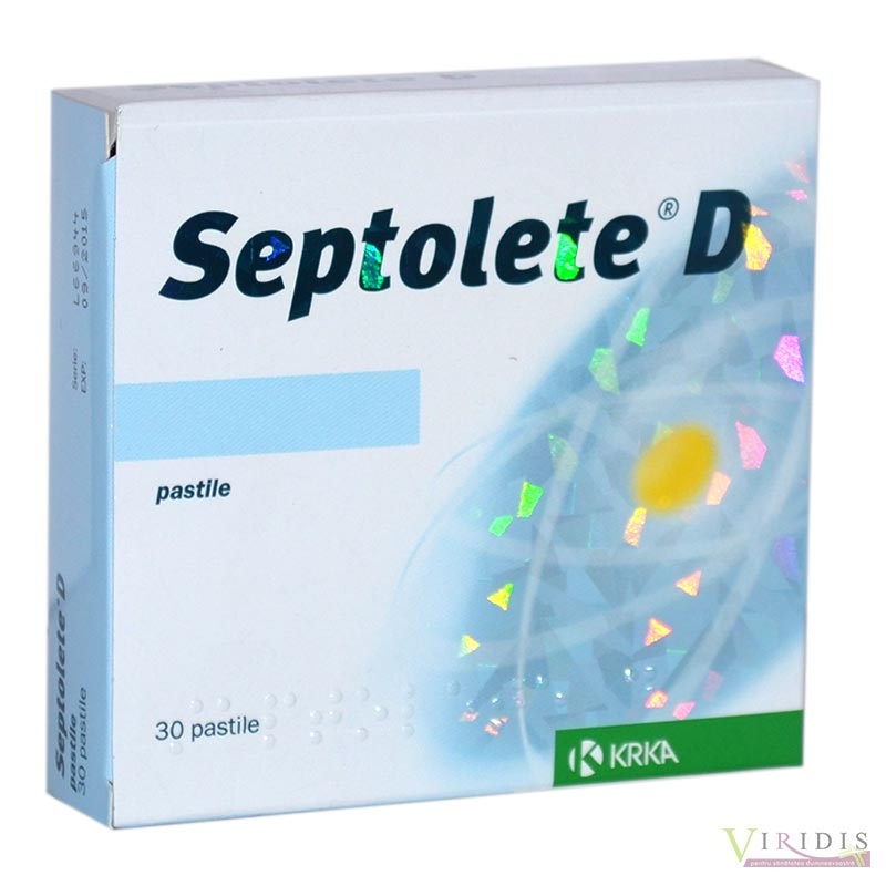 Septolete D x 30 Pastile