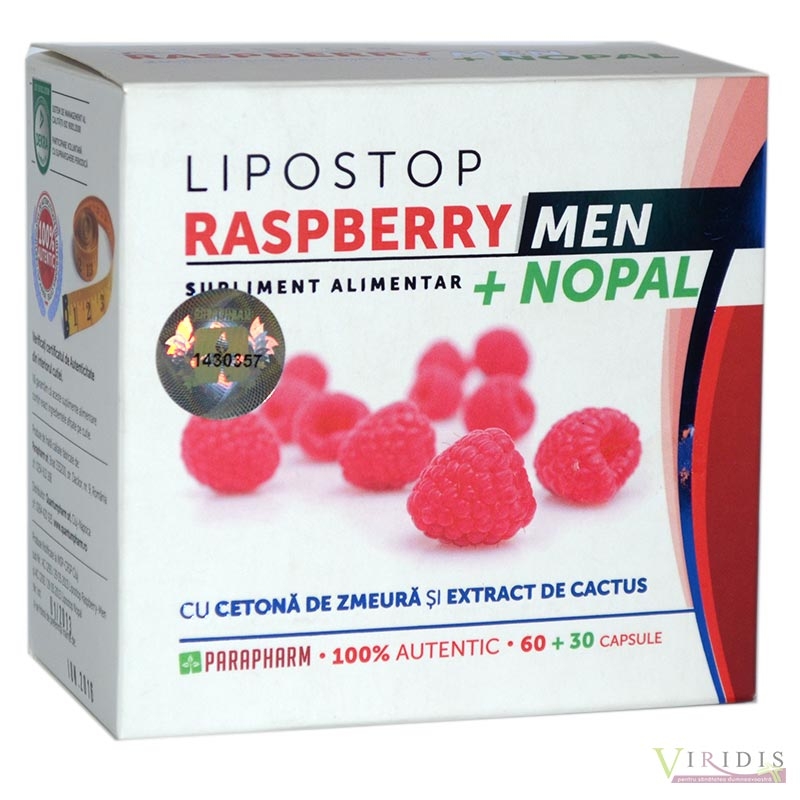 Lipostop Raspberry Men + Neopal x 90 Capsule