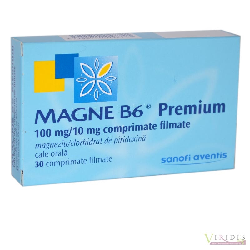 Magne B6 Premium  x 30 Comprimate filmate
