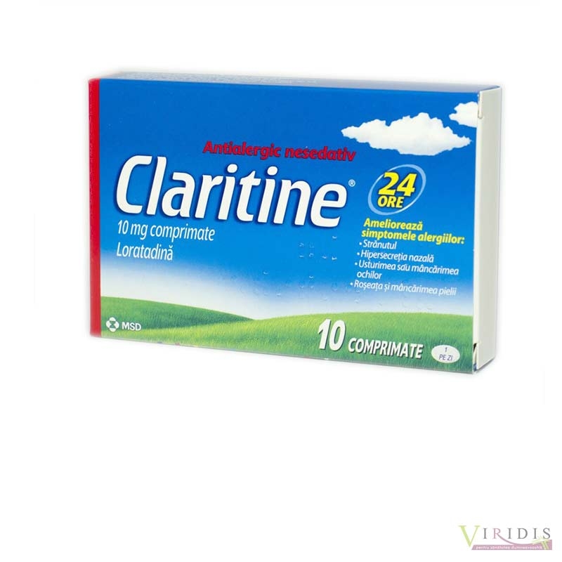 Claritine 10mg x 10 Comprimate