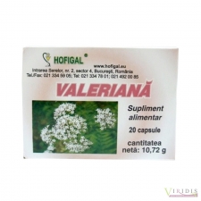 Medicamente pe afectiuni Valeriana x 40 Capsule