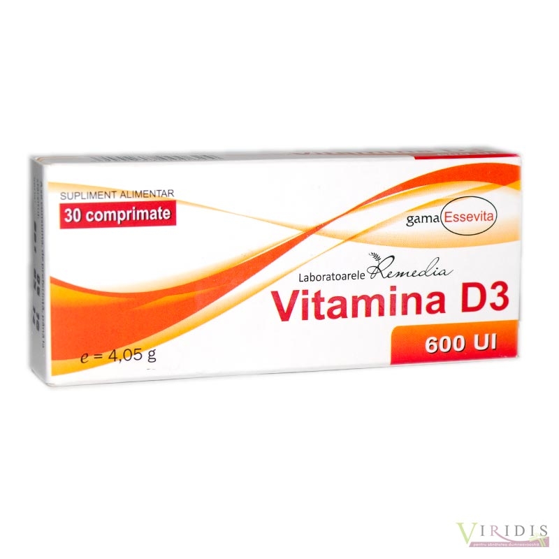 Vitamina D3 Capsule x 30 Comprimate