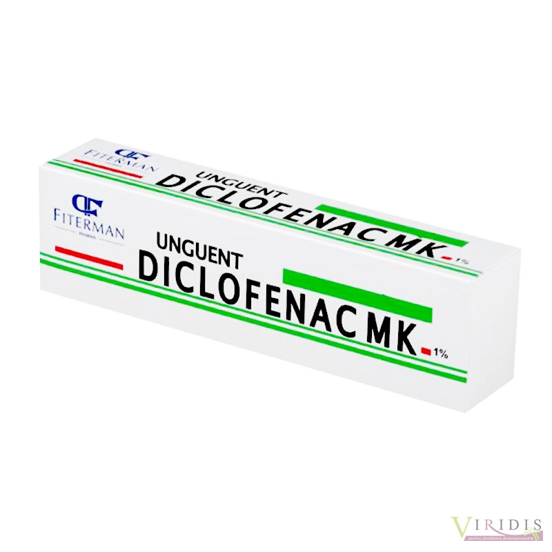 Diclofenac 1% unguent