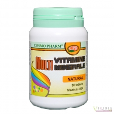 Vitamine-Suplimente Multivitamine+minerale x 30 Tablete