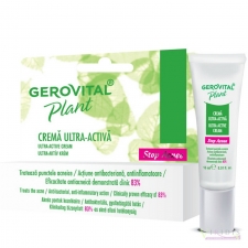 Cosmetice femei Crema Ultra Activa Stop Acnee 15ml GEROVITAL PLANT