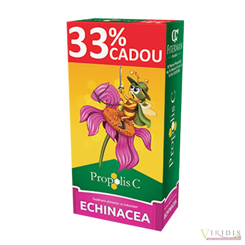 Propolis C Plus Echinaceea+10cpr Gratis x 40 Comprimate