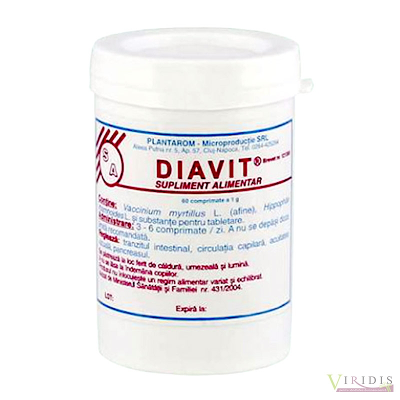 Diavit, 60 Comprimate