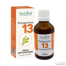 Produse naturiste Polygemma 13 - Piele Detoxifiere, 50ml