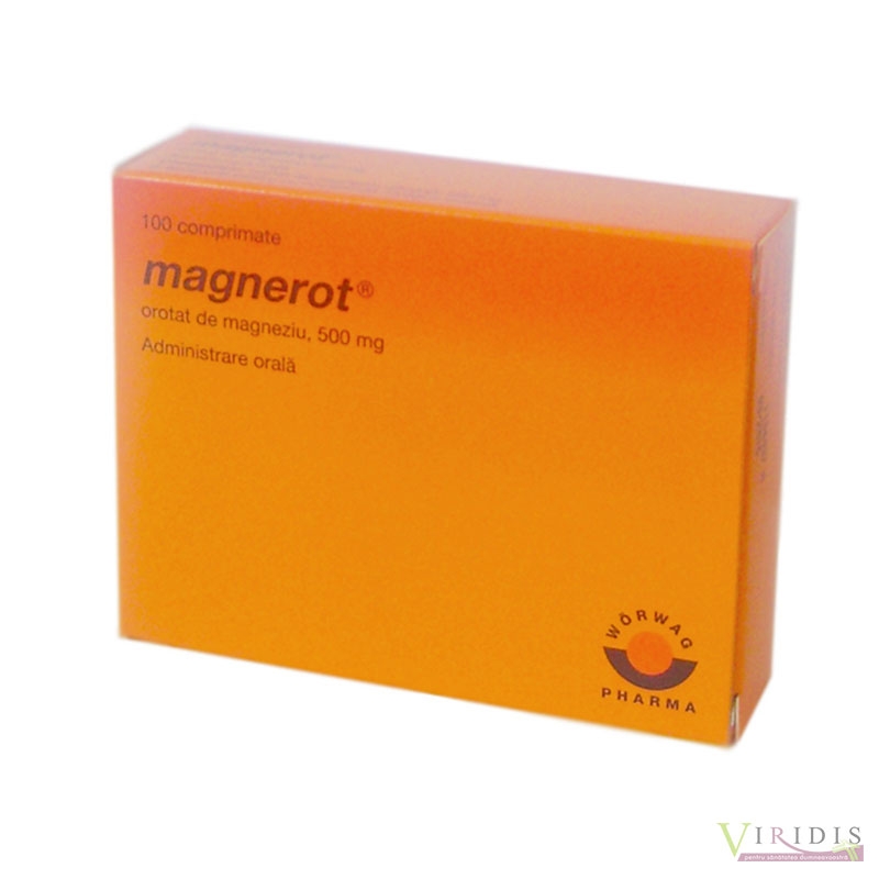 Magnerot, 500mg  x 100 Comprimate