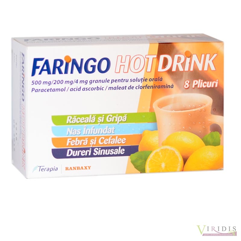 Faringo Hotdrink - 8 Plicuri