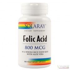 Vitamine-Suplimente Acid Folic, 100 Capsule