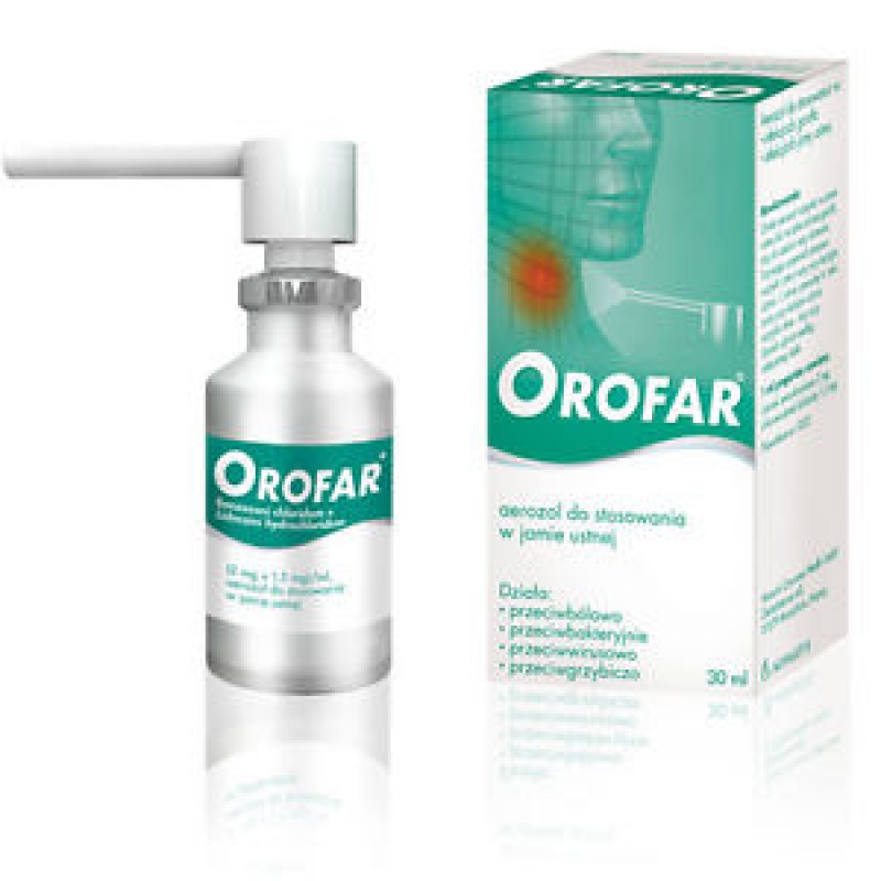Orofar Fara Concentratie Spray bucofaringian