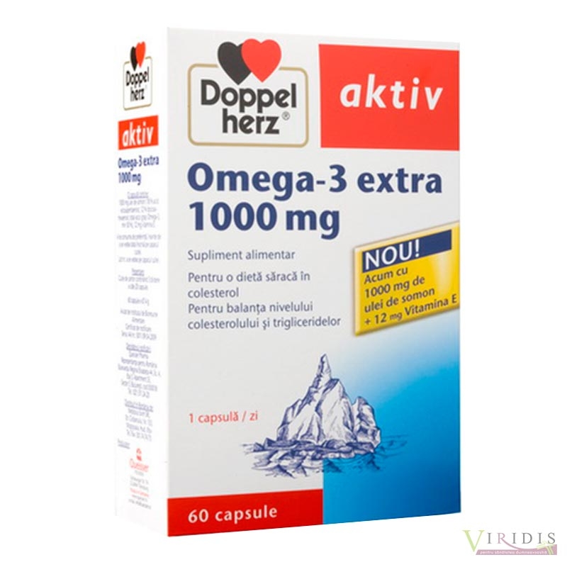 Omega 3 Extra - 1000 mg - Doppelherz - 120 Capsule
