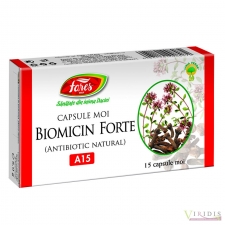Medicamente pe afectiuni Biomicin Forte - 15 Capsule moi