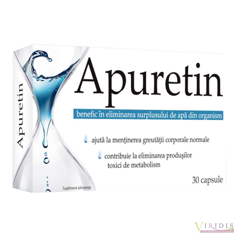 Apuretin - Zdrovit, 30 capsule (Detoxifiere) - rentacar-ten.ro