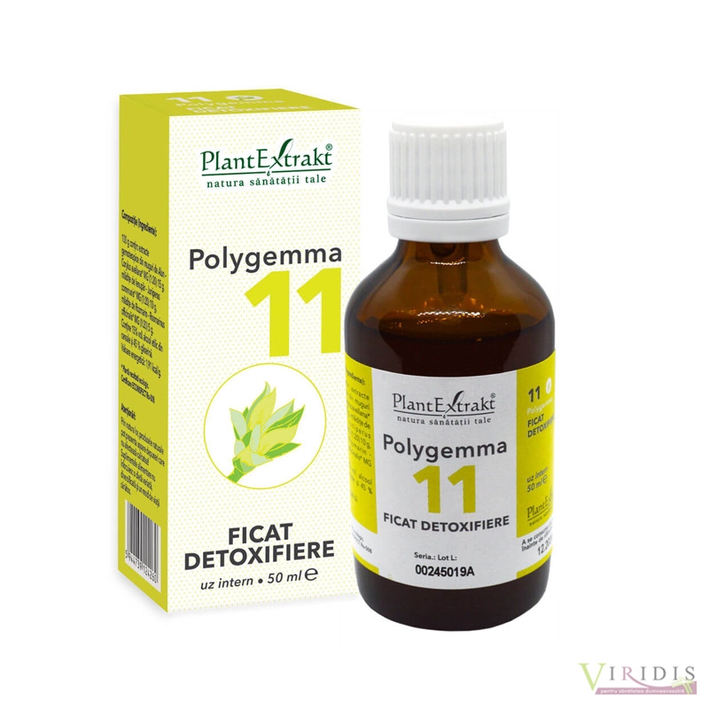 Polygemma 11 - Ficat Detoxifiere, 50ml