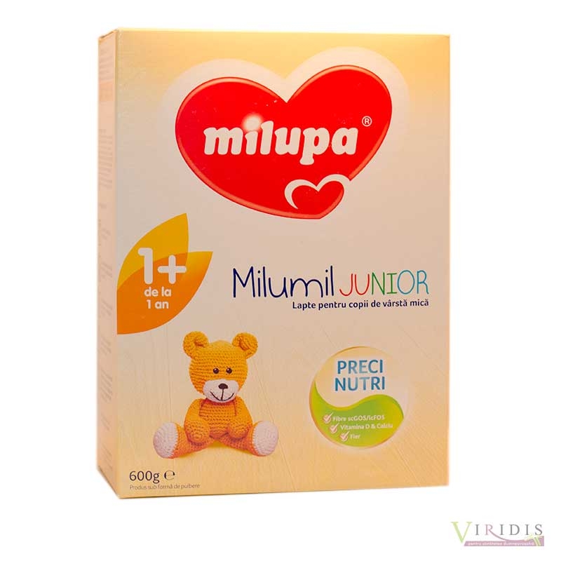 Lapte Praf, Milupa, Milumil Junior 1+, 600gr, de la 1an