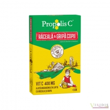 Vitamine-Suplimente Propolis C, Raceala Si Gripa Copii, Vitamina C 400 mg, plicuri