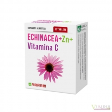  Echinacea + Zinc + Vitamina C, Parapharm, tablete masticabile