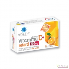 Vitamine-Suplimente Vitamina C BioFlavo+ non acida, 30 comprimate, Helcor.