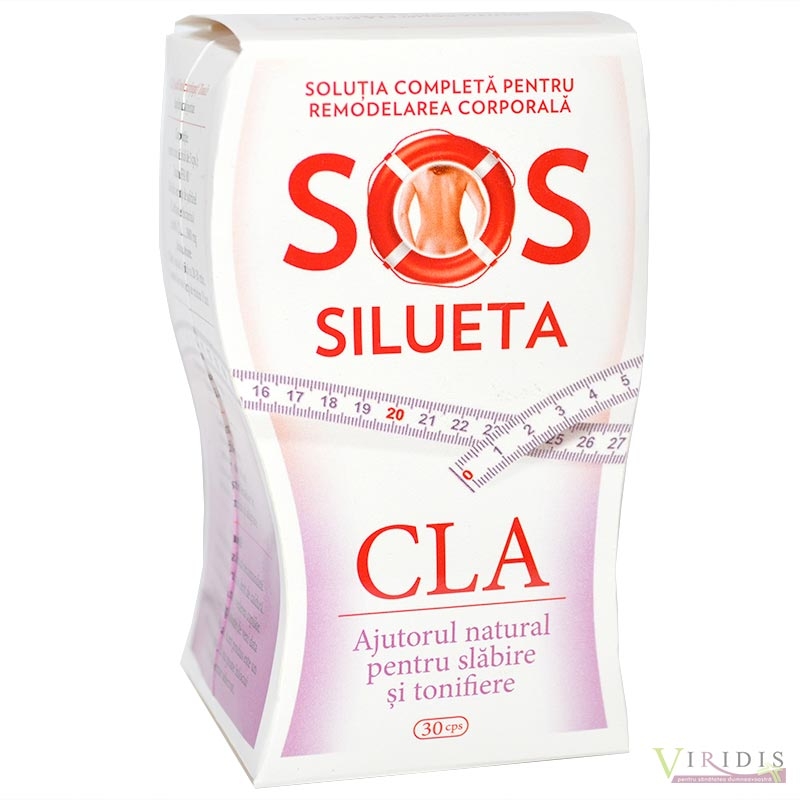 Sos Silueta Cla Acid Linoleic Conjugat x 30 Capsule