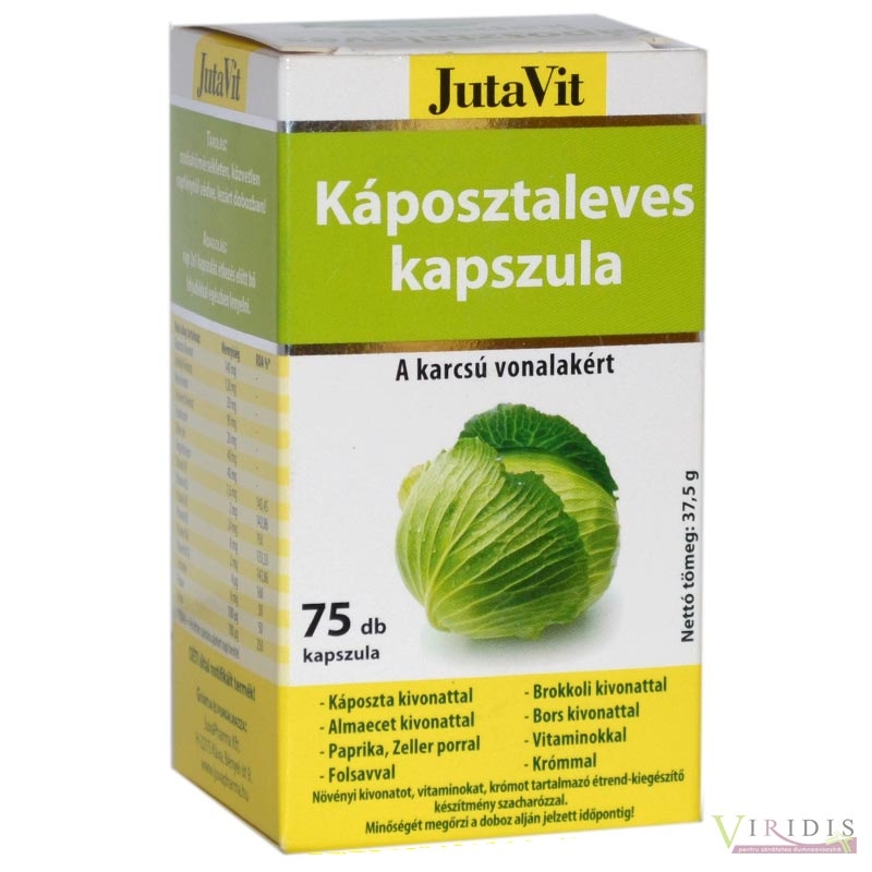 Extract de Varză, 60 capsule, Hypericum : Farmacia Tei online