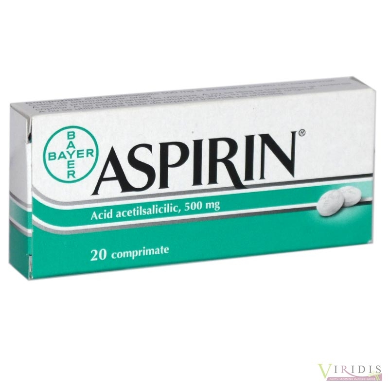 Aspirin 500mg x 20 Comprimate