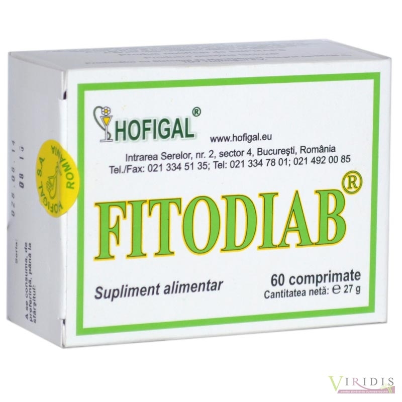 Fitodiab x 60 Comprimate