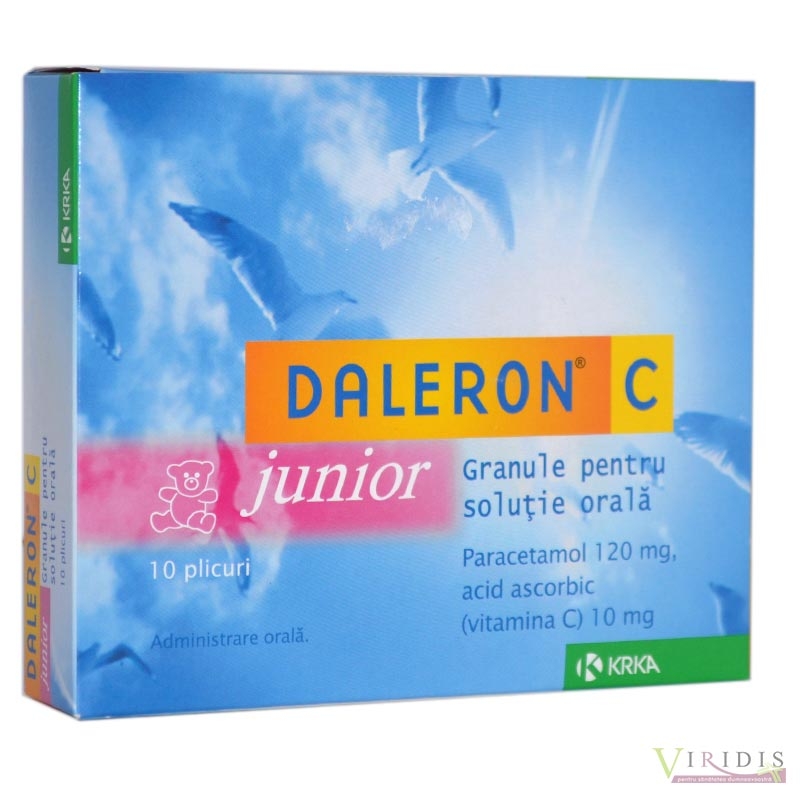 Daleron C Junior  x 10 Granule pentru solutie orala