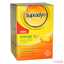 Vitamine-Suplimente Supradyn Energy Coenzima Q10 x 30 Comprimate filmate