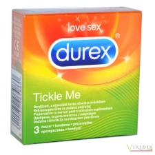 Cuplu si viata sexuala Prezervative Durex Tickle Me x 3 Bucatit