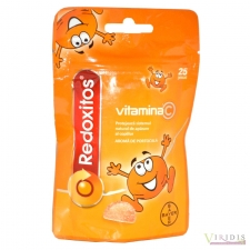 Vitamine-Suplimente Redoxitos Vit.C Aroma Portocale x 25 Bucati