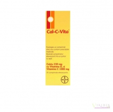 Vitamine-Suplimente Cal-C-Vita x 10 Comprimate efervescente