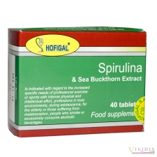 Vitamine-Suplimente Spirulina Cu Extract De Catina x 40 Comprimat