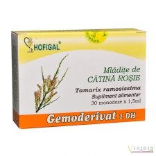 Produse naturiste Mladite De Catina Rosie Gemoderivat x 30 Monodoze x 1,5ml