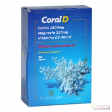 Vitamine-Suplimente Coral D x 30 Capsule