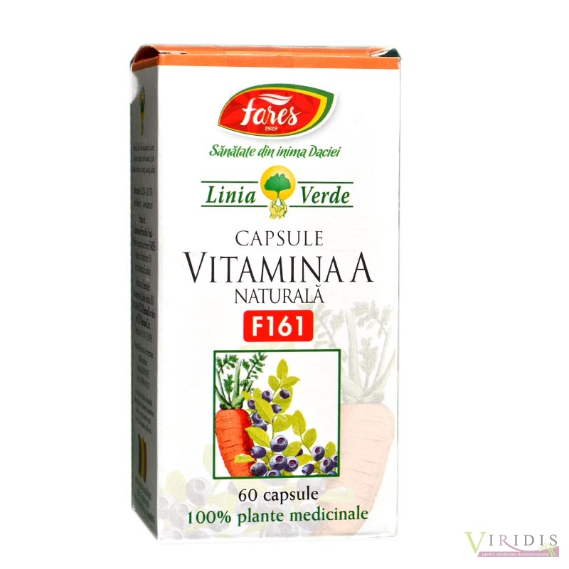 Vitamina A Naturala x 60 Capsule