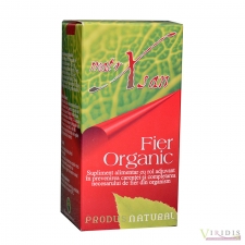 Vitamine-Suplimente Fier Organic 210mg x 60 Capsule