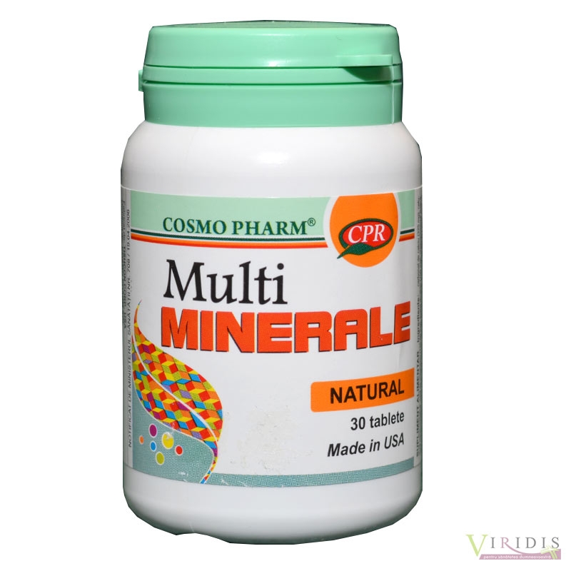  Multiminerale x 30 Tablete