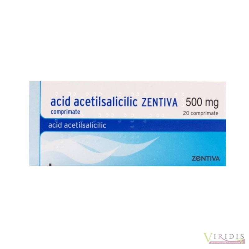 Acid Acetilsalicilic 500mg x 20 Comprimate