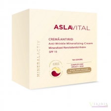 Cosmetice femei Crema Antirid Mineralizanta Spf15 50ml ASLAVITAL