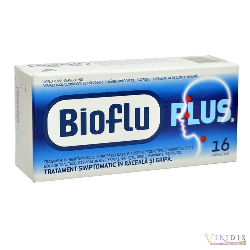 Bioflu Plus x 16 Capsule Moi